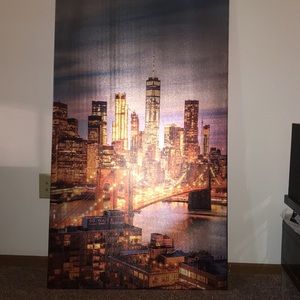 NYC wall art painting